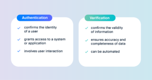 Biometric Authentication vs. Verification