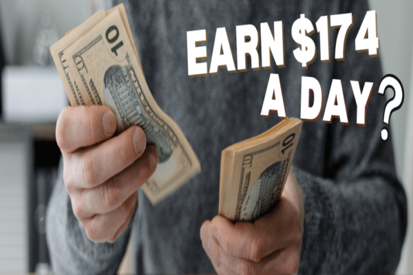 174$per day paying social media jobs.